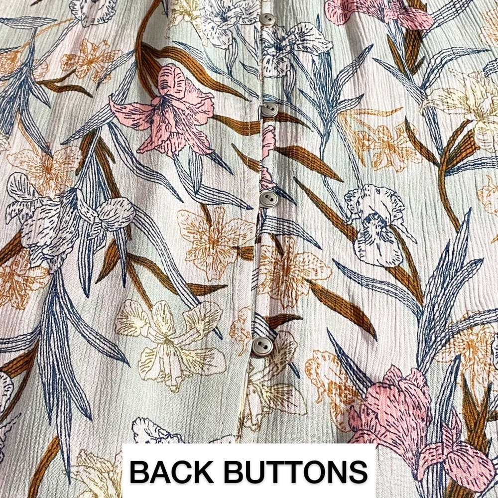 Melrose & Market Floral Boho Top (3X) - Picture 8 of 11